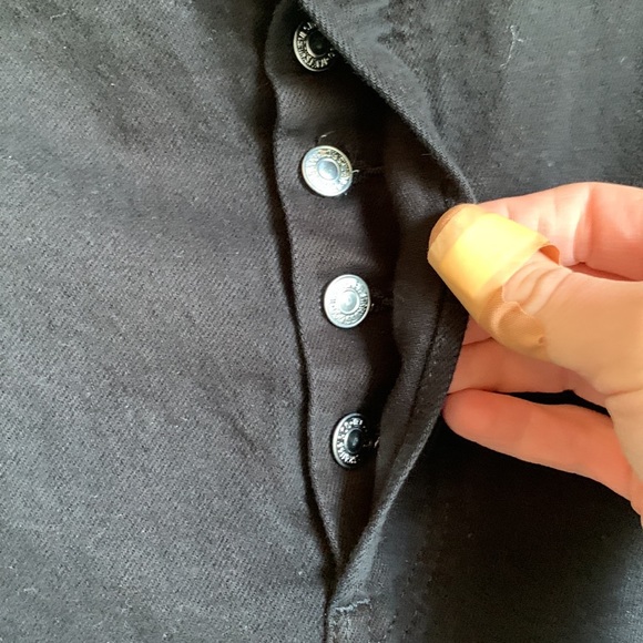 Levis Wedgie Fit Straight 22W plus size button fly jeans - Picture 3 of 9